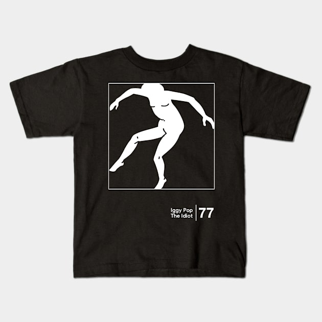 The Idiot / Minimalist Graphic Design Fan Artwork Kids T-Shirt by saudade